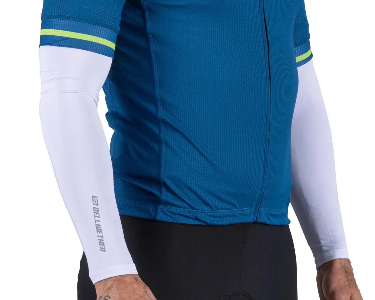 Bellwether UPF 50+ Sun Sleeves (White) (XL) - view 2
